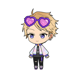 Arashi Narukami from Ensemble Stars, in her T4 Private Mod Chibi Outfit